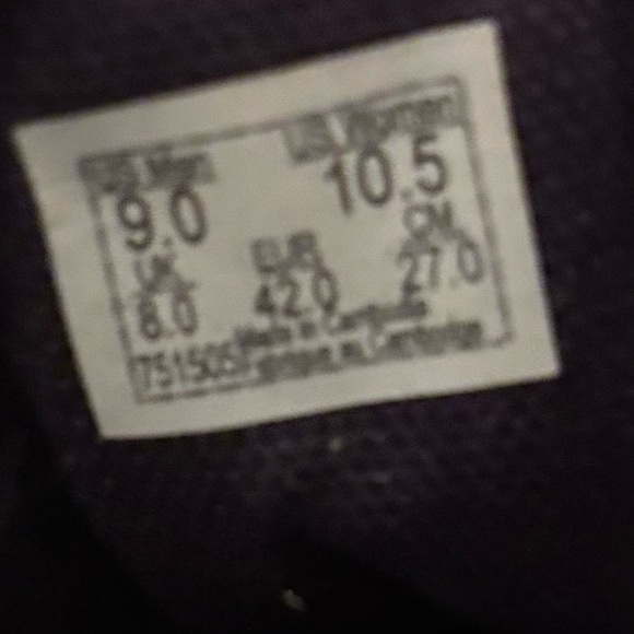 Vans Classic Lace Up Purple Suede Skate Shoes - Picture 6 of 6